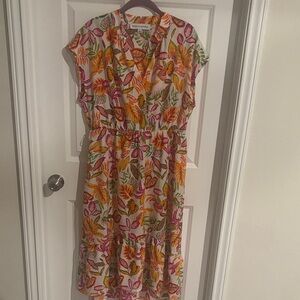 Emma & Michele Multicolor Floral Dress